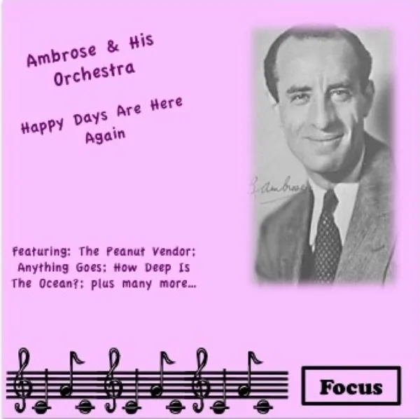 Anything Goes — Ambrose and His Orchestra