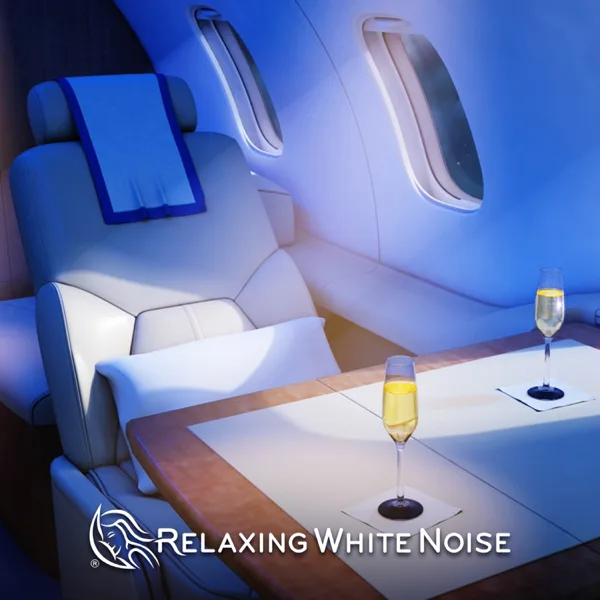 White Noise Private Jet, Sleep or Study to Airplane Sound Loop (No Fade) — Relaxing White Noise